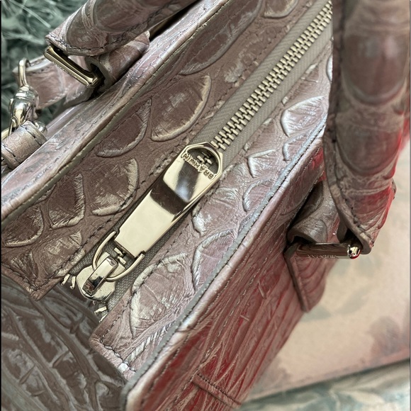 Sold! Brahmin Silver Pamilla Arden - Picture 5 of 13